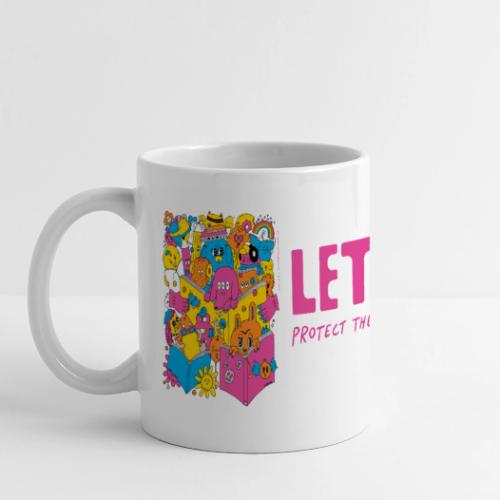 Let Books Be by Hyesu Lee - Panoramic Mug