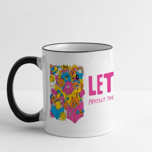 Let Books Be by Hyesu Lee - Panoramic Mug