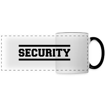 Security - Panoramic Mug - white/black - Front