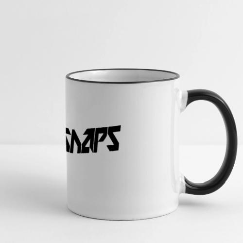 Ginger Snap5 logo (slim black) - Panoramic Mug