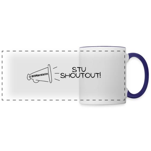 Stu Shoutout - DCOMmentaries - Panoramic Mug