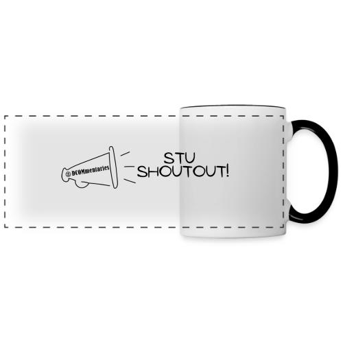 Stu Shoutout - DCOMmentaries - Panoramic Mug