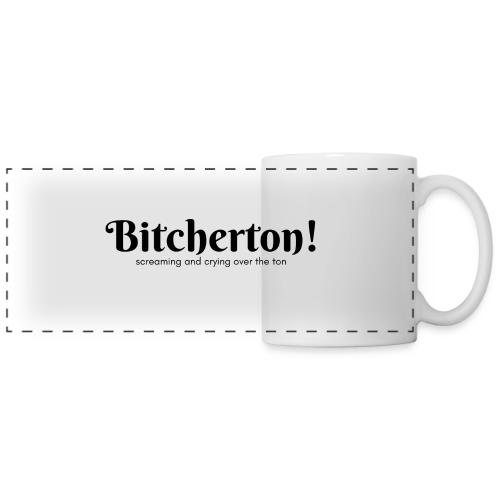Bitcherton Logo Black - Panoramic Mug