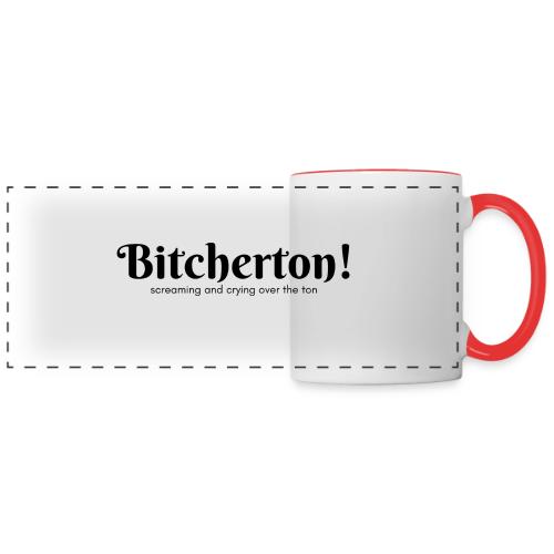 Bitcherton Logo Black - Panoramic Mug