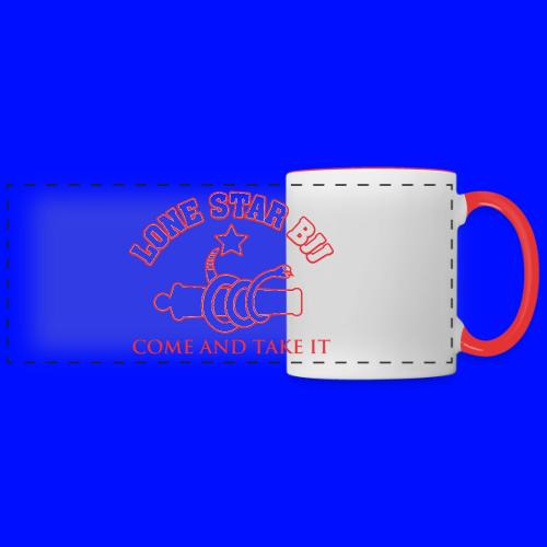 LONE STAR BRAZILIAN JIU-JITSU - Red and white - Panoramic Mug