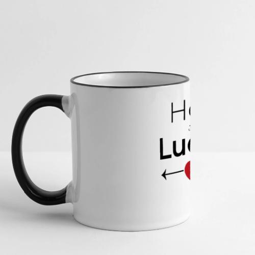 Valentines Day Mug for Him - Panoramic Mug