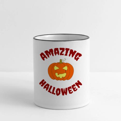 Halloween Pumpkin Mug - Panoramic Mug