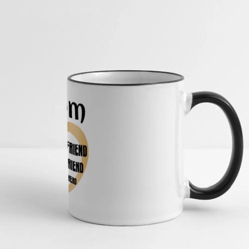 Mom My First Friend, Best Friend, Forever Hero Mug - Panoramic Mug