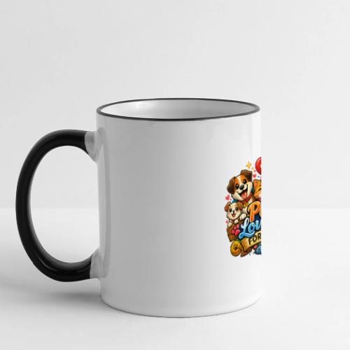 Pet Lover Forever Cute Cats & Dogs - Panoramic Mug