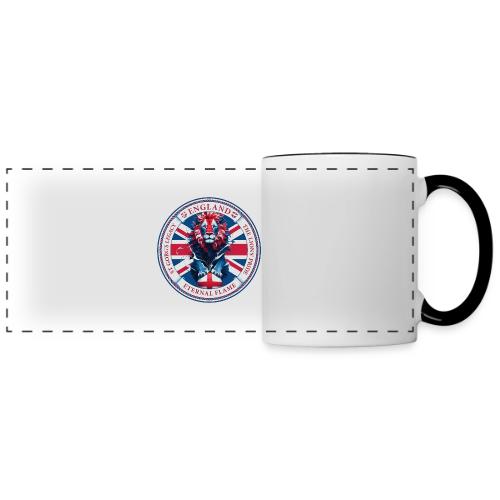 England Lion Emblem T Shirt, Flag Pride Gift - Panoramic Mug