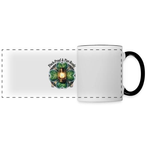 Pinch-Proof Lantern Clover T-Shirt - Panoramic Mug