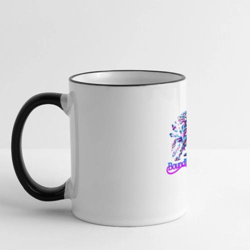 Boundless Heart Neon Galaxy Dog Shirt - Panoramic Mug