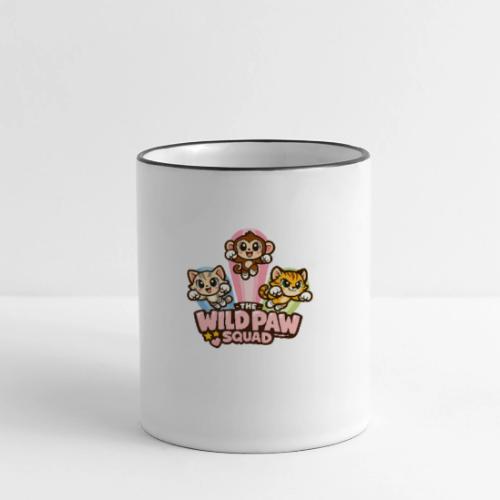 Wild Paw Squad Cute Animal Friends - Panoramic Mug