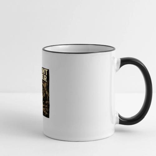 Midnight Forager Raccoon Mushroom Hunter - Panoramic Mug