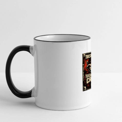 Midnight Forager Raccoon Mushroom Hunter - Panoramic Mug