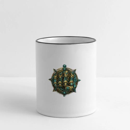 Cyberpunk Power Robot Hand - Panoramic Mug