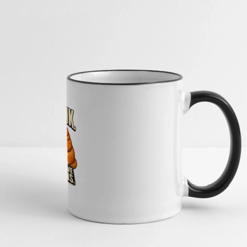 Chonk King Cat - Opinionated Kitty - Panoramic Mug