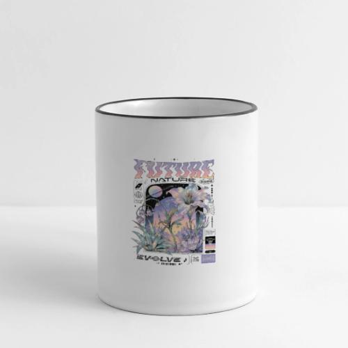 Future Nature Retro-Futuristic - Panoramic Mug