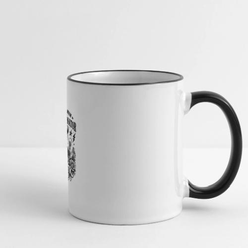 Chaos Coordinator Mom Skeleton Cowgirl - Panoramic Mug