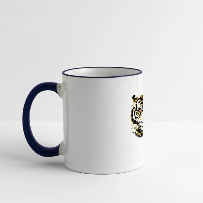 Realistic Tiger Illustration - Tiger Face