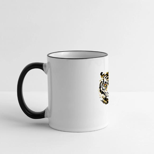 Realistic Tiger Illustration - Tiger Face