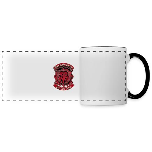 Red Manchester T Shirt, Red Soccer City Pride Gift - Panoramic Mug