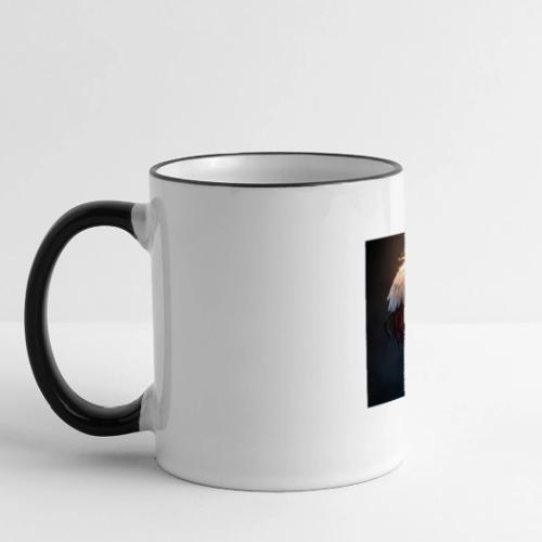 Angel vs Demon Wings Dark Aesthetic Gothic T-Shirt - Panoramic Mug