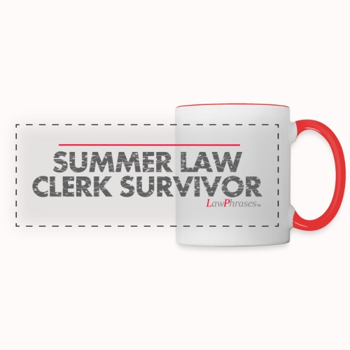 SUMMER LAW CLERK SURVIVOR - Panoramic Mug