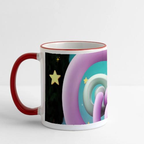 Lila Bloom | Double Floral Eco-Inspired Art - Panoramic Mug