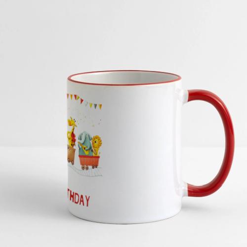 Happy birthday - Panoramic Mug
