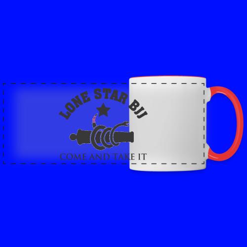 Lone Star BJJ - Come and Take It - Black and Red - Panoramic Mug