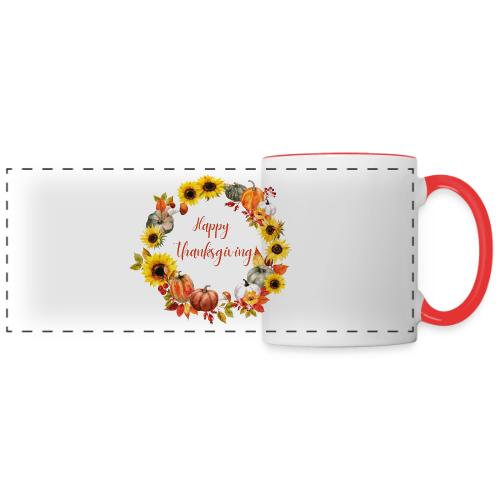 Happy thanksgiving - Panoramic Mug