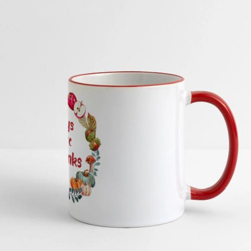 Always give thanks - Panoramic Mug