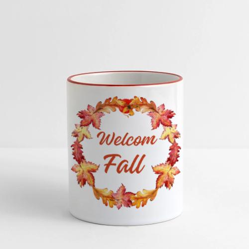 Welcome fall - Panoramic Mug