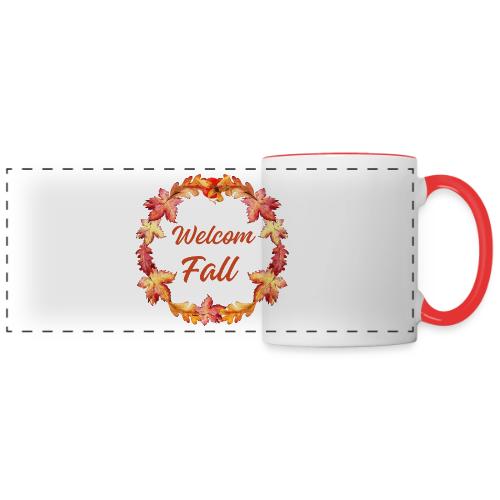Welcome fall - Panoramic Mug
