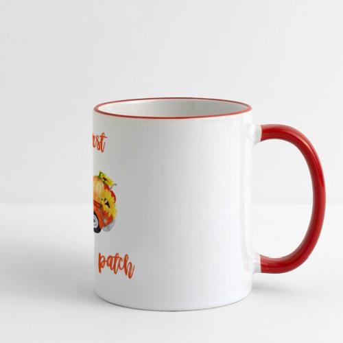My first pumpkin patch - Panoramic Mug