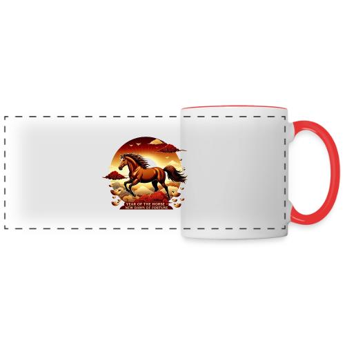 Year of the Horse Sunrise T Shirt, Lunar New Year - Panoramic Mug