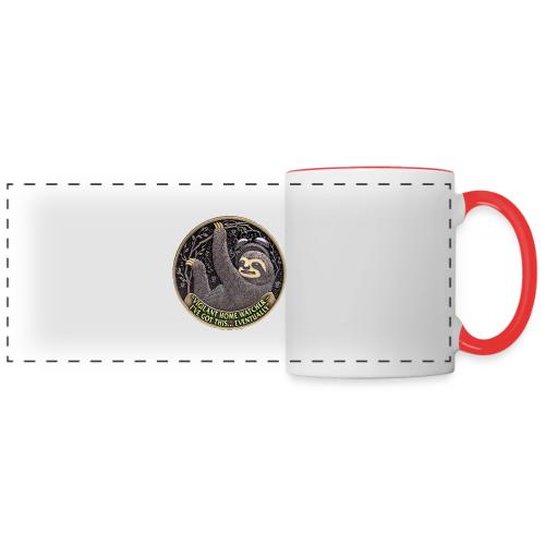 Sloth Home Watcher T Shirt - Panoramic Mug