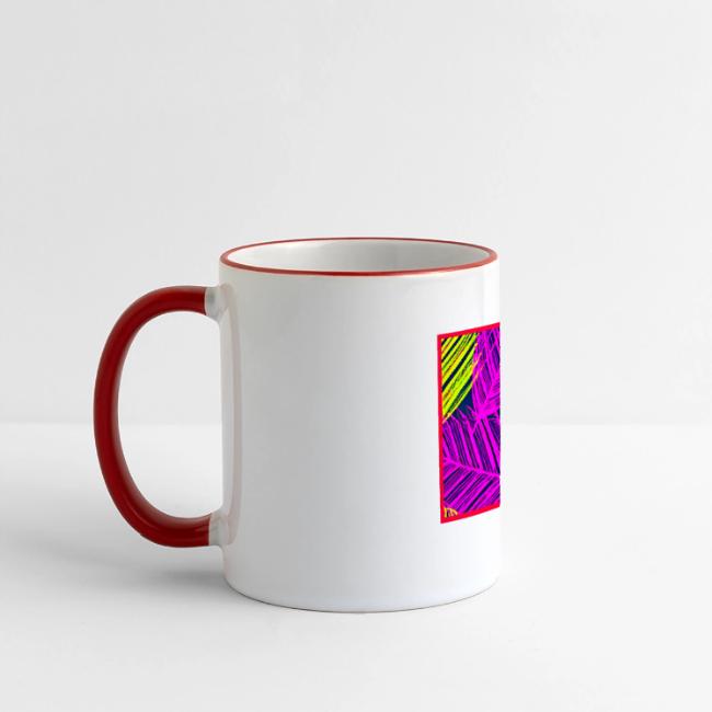 Neon Leaf Delight Chromatic Art