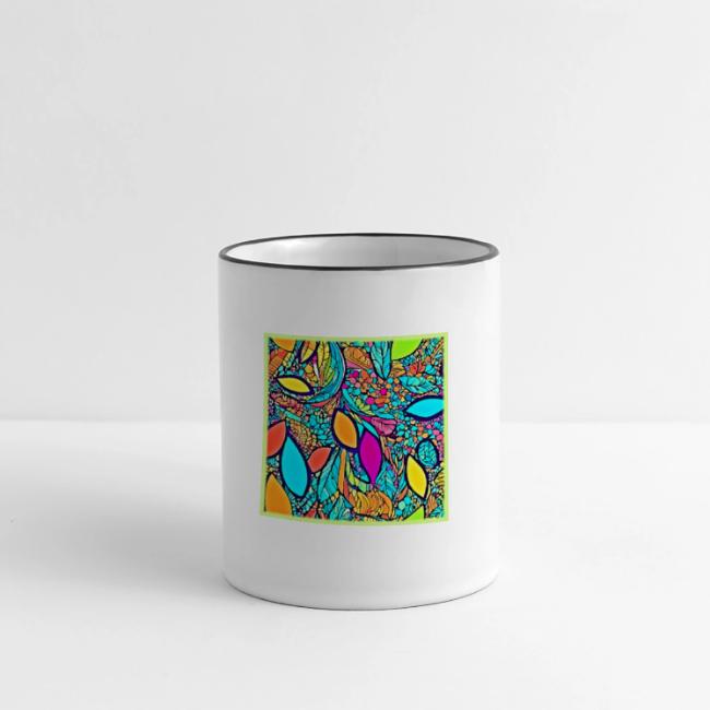 Colorful Abstract Floral Art