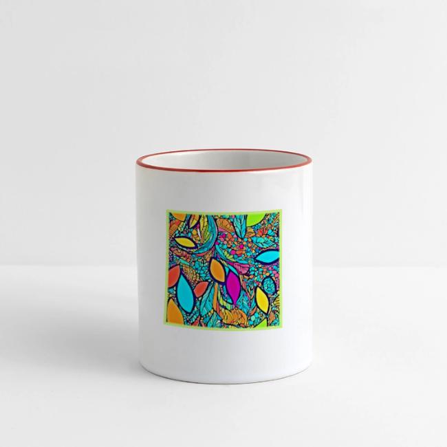 Colorful Abstract Floral Art