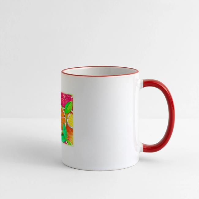Colorful Citrus Pop Art