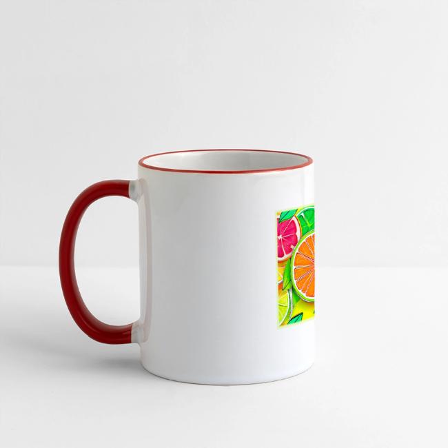 Colorful Citrus Pop Art