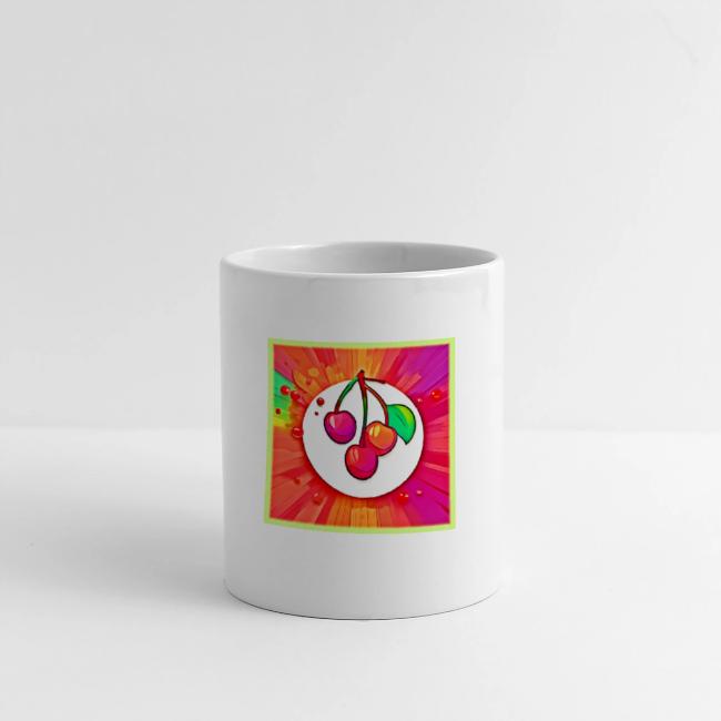 Cherry Pop Art Burst