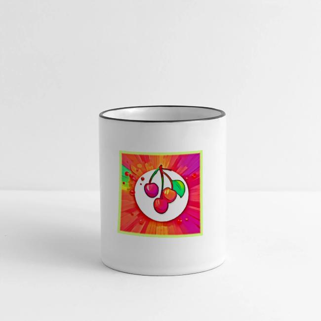 Cherry Pop Art Burst