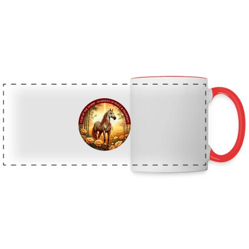 Year of the Horse Guardian T Shirt, Lunar New Year - Panoramic Mug