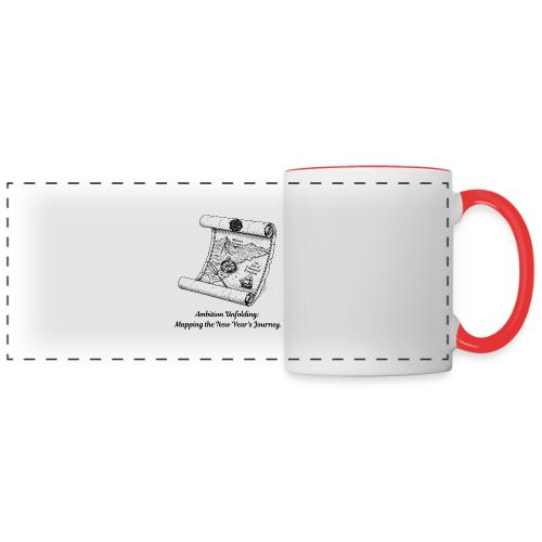 Unfolding Map of Ambition T-Shirt - Panoramic Mug