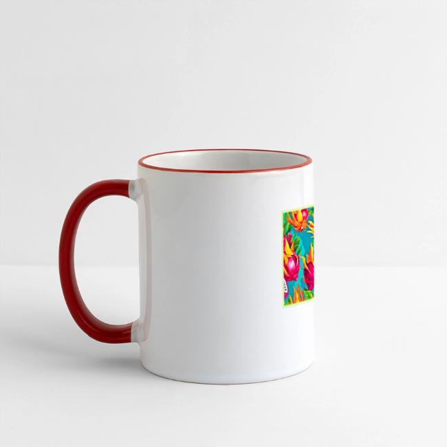 Vibrant Dragoon Fruit Pattern