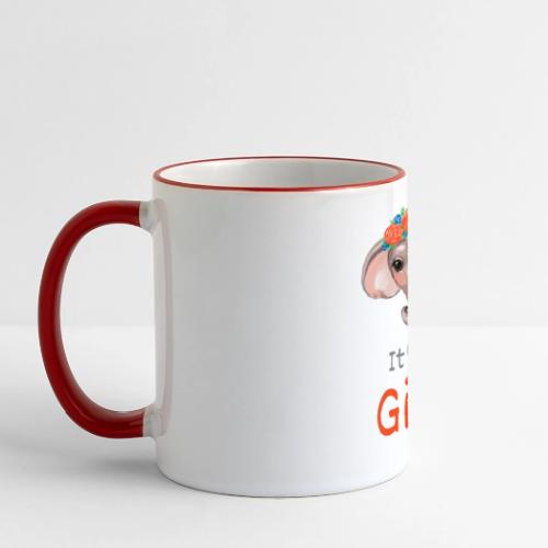It s a girl - Panoramic Mug