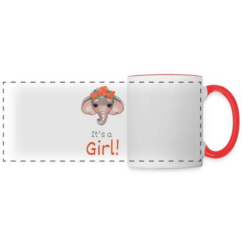 It s a girl - Panoramic Mug